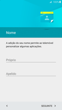 Samsung Galaxy S6 Edge + - Primeiros passos - Como ligar o telemóvel pela primeira vez -  12 