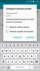 Samsung Galaxy S6 Edge - Internet no telemóvel - Como partilhar os dados móveis -  9 
