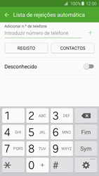 Samsung Galaxy S6 Edge - Chamadas - Como bloquear chamadas de um número -  8 