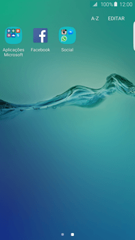 Samsung Galaxy S6 Edge + - Aplicações - Como configurar o WhatsApp -  4 