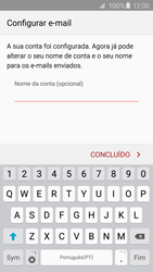 Samsung Galaxy S6 Edge - Email - Adicionar conta de email -  9 