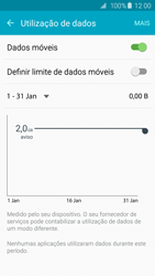 Samsung Galaxy S6 Edge - Internet no telemóvel - Como ativar os dados móveis -  6 
