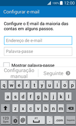 Samsung Galaxy J1 - Email - Adicionar conta de email -  5 