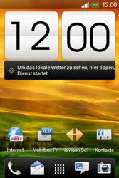 HTC Desire C - Internet - Internetverbindung - Manuelle Einstellung - Schritt 1