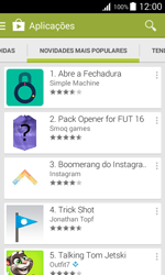 Samsung Galaxy J1 - Aplicações - Como pesquisar e instalar aplicações -  11 