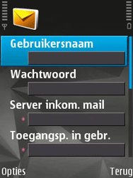 Nokia N82 - E-mail - handmatig instellen - Stap 20 