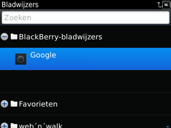 BlackBerry 9900 Bold Touch - Internet - Internet gebruiken - Stap 8 