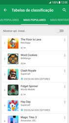 Samsung Galaxy S6 Edge - Android Nougat - Aplicações - Como pesquisar e instalar aplicações -  8 