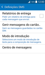 Samsung Galaxy J1 - SMS - Como configurar o centro de mensagens -  7 
