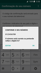 Samsung Galaxy S6 Edge - Aplicações - Como configurar o WhatsApp -  11 