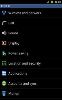 Samsung N7000 Galaxy Note - Internet - manual configuration - Step 4 