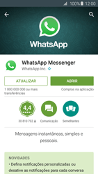 Samsung Galaxy S6 Edge - Aplicações - Como configurar o WhatsApp -  6 