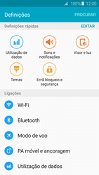 Samsung Galaxy S6 Edge - Internet no telemóvel - Como ativar os dados móveis -  4 