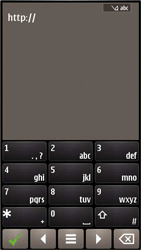Nokia E7-00 - Internet - hoe te internetten - Stap 4 