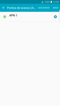 Samsung Galaxy S6 Edge + - Internet no telemóvel - Como configurar ligação à internet -  8 