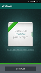 Samsung Galaxy S7 - Aplicações - Como configurar o WhatsApp -  15 