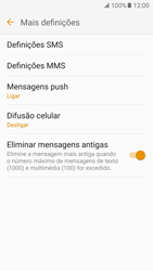 Samsung Galaxy S7 - SMS - Como configurar o centro de mensagens -  7 
