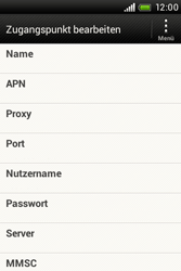HTC Desire C - Internet - Internetverbindung - Manuelle Einstellung - Schritt 8