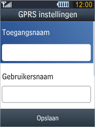 Samsung B3410 Star Qwerty - MMS - handmatig instellen - Stap 13 