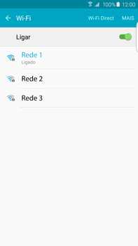 Samsung Galaxy S6 Edge + - Wi-Fi - Como ligar a uma rede Wi-Fi -  8 