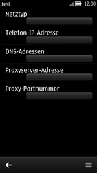 Nokia C7 - Internet - Internetverbindung - Manuelle Einstellung - Schritt 18