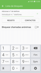Samsung Galaxy S7 - Chamadas - Como bloquear chamadas de um número -  8 
