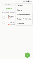 Samsung Galaxy S6 Edge - Android Nougat - Chamadas - Como bloquear chamadas de um número -  5 