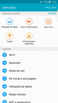 Samsung Galaxy S6 Edge + - Internet no telemóvel - Como configurar ligação à internet -  6 