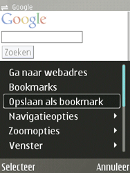 Nokia E65 - Internet - hoe te internetten - Stap 6 