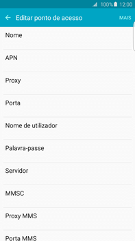 Samsung Galaxy S6 Edge + - Internet no telemóvel - Como configurar ligação à internet -  9 