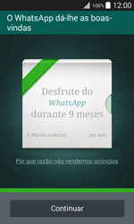 Samsung Galaxy J1 - Aplicações - Como configurar o WhatsApp -  11 