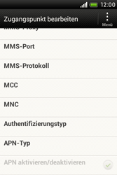 HTC Desire C - Internet - Internetverbindung - Manuelle Einstellung - Schritt 10