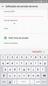 Samsung Galaxy S6 Edge + - Email - Configurar a conta de Email -  14 
