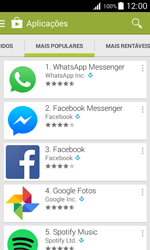 Samsung Galaxy J1 - Aplicações - Como pesquisar e instalar aplicações -  8 