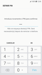 Samsung Galaxy S6 Edge - Android Nougat - Segurança - Como ativar o código de bloqueio do ecrã -  10 