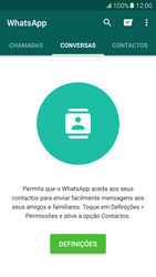 Samsung Galaxy S7 - Aplicações - Como configurar o WhatsApp -  18 