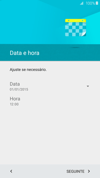 Samsung Galaxy S6 Edge + - Primeiros passos - Como ligar o telemóvel pela primeira vez -  11 