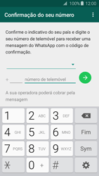Samsung Galaxy J3 (2016) - Aplicações - Como configurar o WhatsApp -  6 