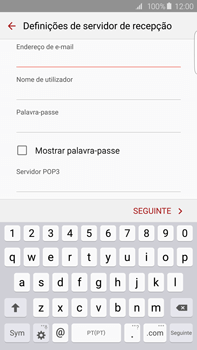Samsung Galaxy S6 Edge + - Email - Configurar a conta de Email -  9 
