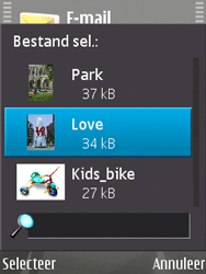 Nokia N82 - E-mail - hoe te versturen - Stap 12 