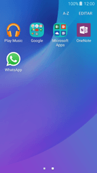 Samsung Galaxy J3 (2016) - Aplicações - Como configurar o WhatsApp -  4 