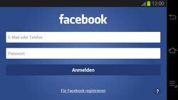 Wenn Sie noch kein Facebook-Konto haben, wählen Sie Für Facebook registrieren und fahren mit dem nächsten Schritt fort.