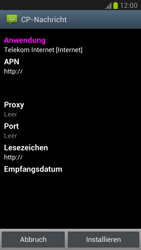 Samsung Galaxy Note II LTE - Internet - Internetverbindung - Automatische Einstellung - Schritt 8