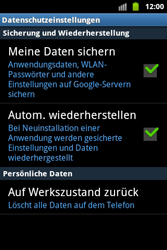 Samsung Galaxy Ace - Basisfunktionen - Hard- und Softreset - Schritt 6