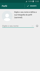 Samsung Galaxy J3 (2016) - Aplicações - Como configurar o WhatsApp -  8 