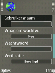 Nokia E65 - Internet - handmatig instellen - Stap 11 
