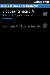 Samsung S5830 Galaxy Ace - funciones básicas - código de seguridad - paso 6 