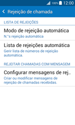 Samsung Galaxy J1 - Chamadas - Como bloquear chamadas de um número -  6 