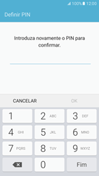 Samsung Galaxy S7 - Segurança - Como ativar o código de bloqueio do ecrã -  9 