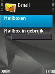 Nokia N82 - E-mail - handmatig instellen - Stap 6 